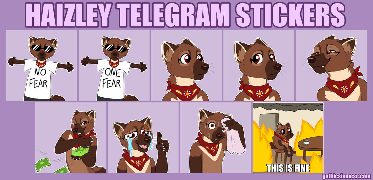 Haizley Telegram Stickers