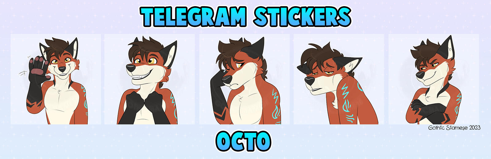 Octo Telegram Stickers