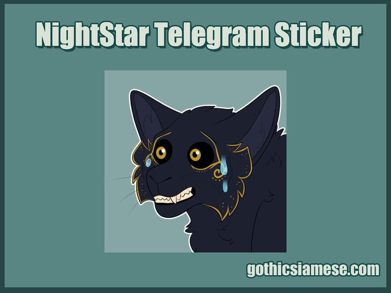 NightStar Telegram Sticker