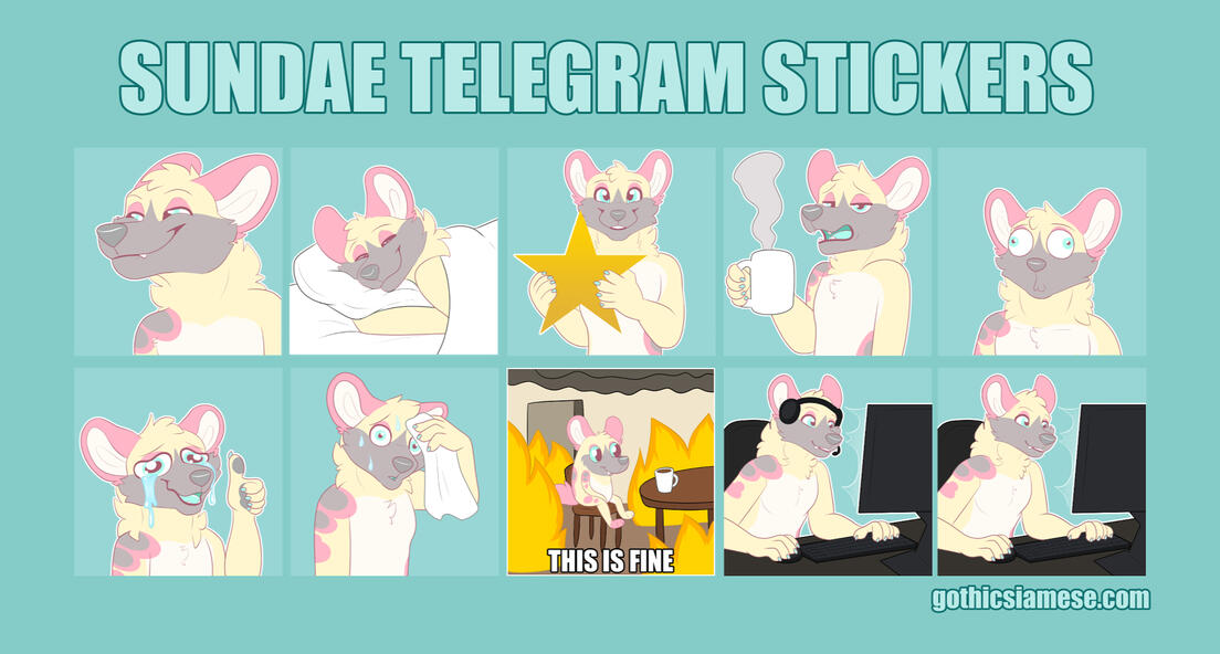 Sundae Telegram Stickers