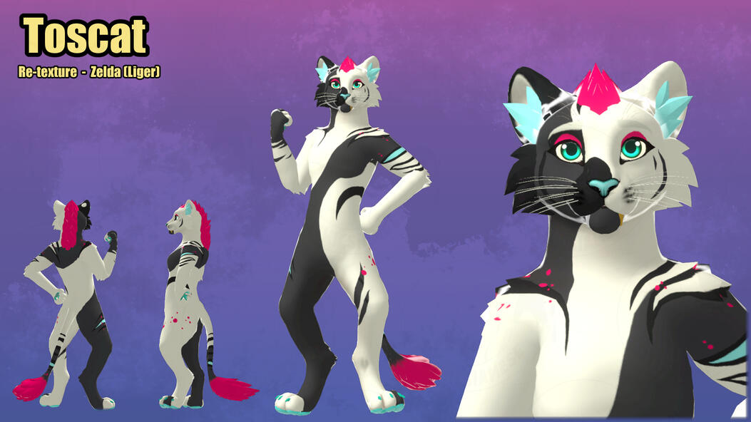 Toscat Texture of Zelda