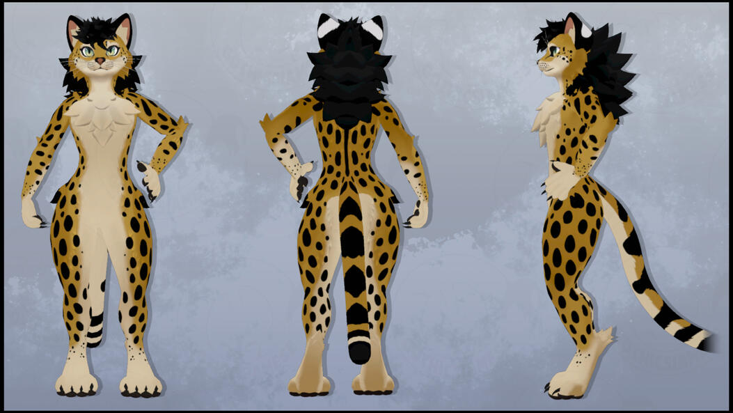 Meowper Serval Texture